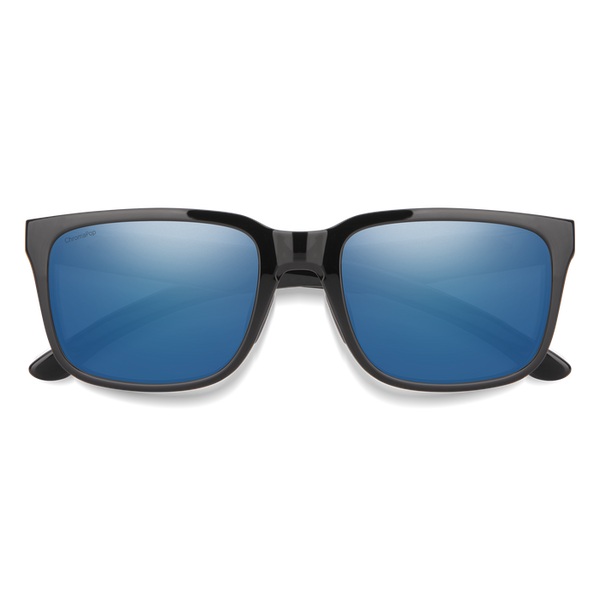 Smith Headliner Black Frame - ChromaPop Polarized Blue Mirror Lens - Polarized Sunglasses