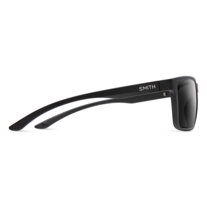 Smith Riptide Matte Black Frame - ChromaPop Glass Polarized Black Lens - Polarized Sunglasses