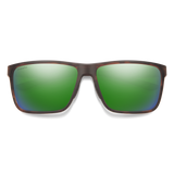 Smith Riptide Matte Tortoise Frame - ChromaPop Glass Polarized Green Mirror Lens - Polarized Sunglasses