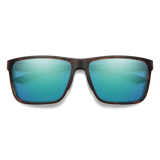 Smith Riptide Matte Tortoise Frame - ChromaPop Polarized Opal Mirror Lens - Polarized Sunglasses