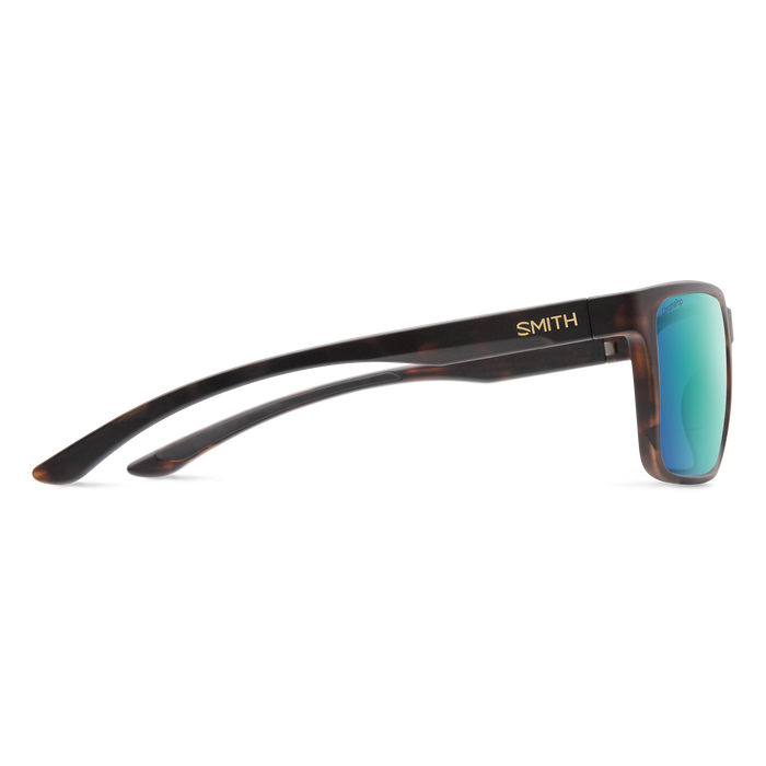 Smith Riptide Matte Tortoise Frame - ChromaPop Polarized Opal Mirror Lens - Polarized Sunglasses