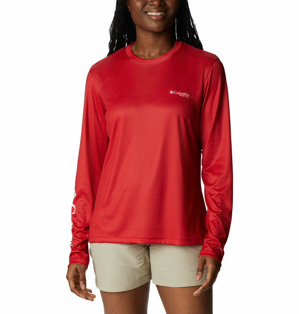 Columbia Womens Tidal PFG Carey Long Sleeve T-Shirt