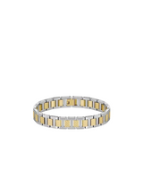 Lacoste Mens Metropole Two-Tone Bracelet