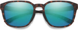 Smith Contour Matte Tortoise Frame - ChromaPop Polarized Opal Mirror Lens - Polarized Sunglasses