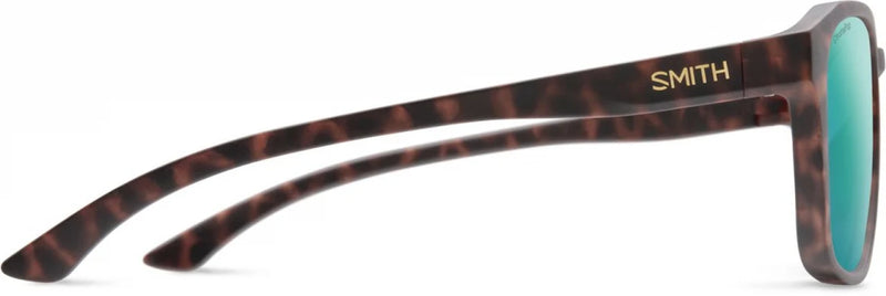 Smith Contour Matte Tortoise Frame - ChromaPop Polarized Opal Mirror Lens - Polarized Sunglasses