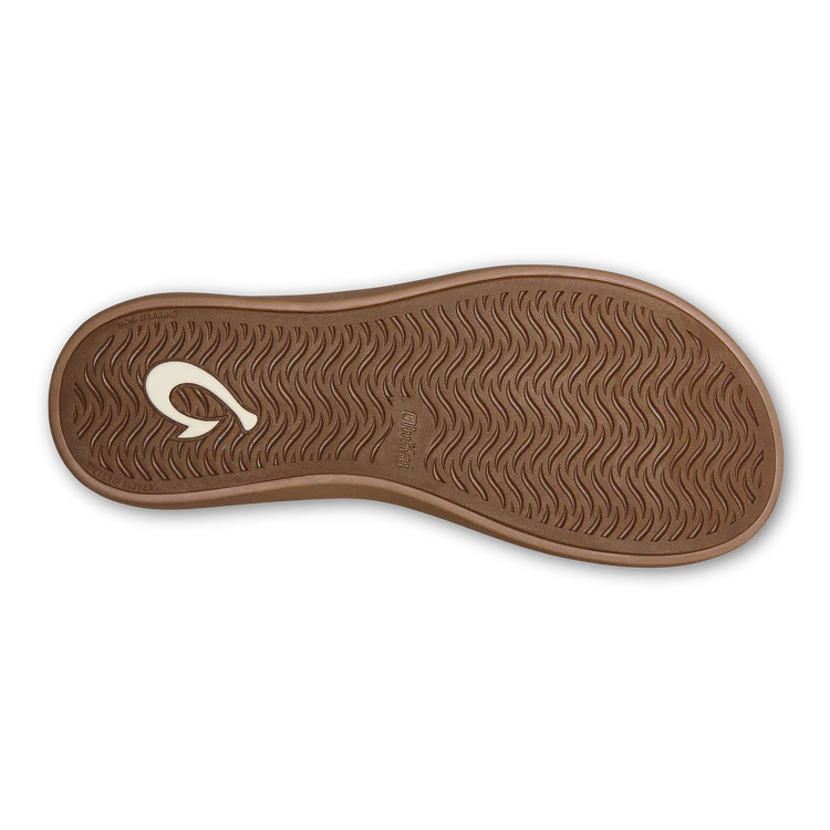 OluKai Womens Kāpehe Luana Leather Beach Sandals