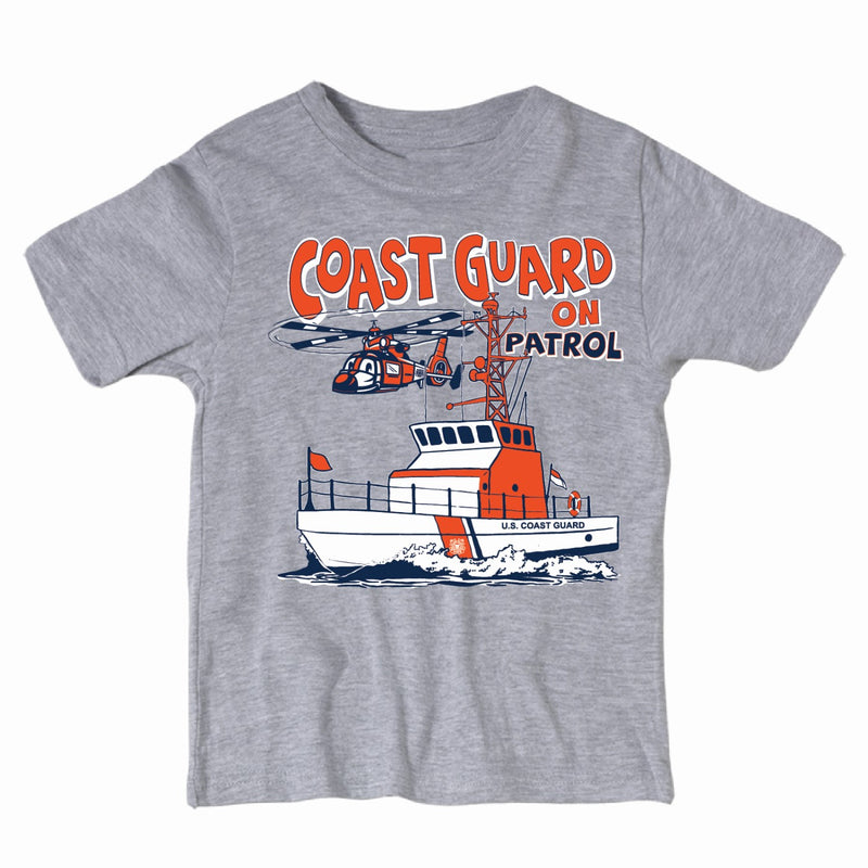 Coast Guard Toddler Coast Guard On Patrol Short Sleeve T-Shirt