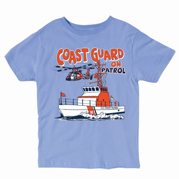 Coast Guard Toddler Coast Guard On Patrol Short Sleeve T-Shirt