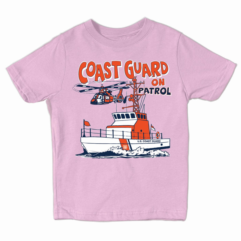 Coast Guard Toddler Coast Guard On Patrol Short Sleeve T-Shirt