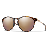 Smith Wander Tortoise Frame - ChromaPop Polarized Rose Gold Mirror Lens - Polarized Sunglasses