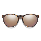 Smith Wander Tortoise Frame - ChromaPop Polarized Rose Gold Mirror Lens - Polarized Sunglasses