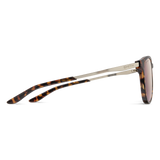Smith Wander Tortoise Frame - ChromaPop Polarized Rose Gold Mirror Lens - Polarized Sunglasses