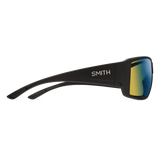Smith Guide's Choice Matte Black Frame - ChromaPop Glass Polarchromic Yellow Blue Mirror Lens - Polarized Sunglasses