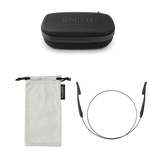 Smith Guide's Choice Matte Black Frame - ChromaPop Glass Polarchromic Yellow Blue Mirror Lens - Polarized Sunglasses