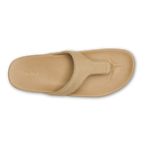 OluKai Womens Kīpe‘a Lipi Elevated Leather Sandals
