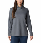 Columbia Womens Holly Hideaway Funnel Neck Long Sleeve Shirt