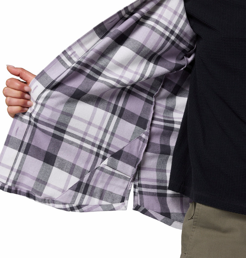 Columbia Womens Calico Basin Flannel Long Sleeve Shirt