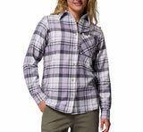 Columbia Womens Calico Basin Flannel Long Sleeve Shirt