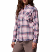 Columbia Womens Calico Basin Flannel Long Sleeve Shirt