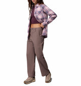 Columbia Womens Calico Basin Flannel Long Sleeve Shirt