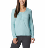 Columbia Womens Calico Basin Ribbed Long Sleeve Shirt