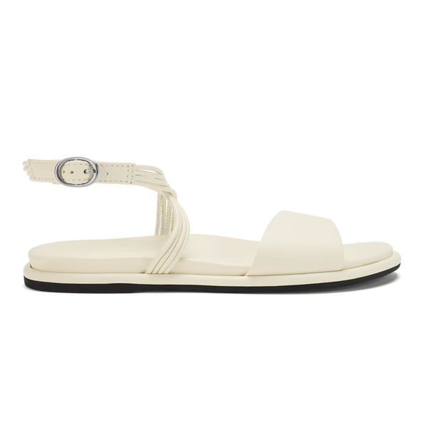 OluKai Womens Tiare Wrap Leather Strappy Sandals