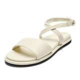 OluKai Womens Tiare Wrap Leather Strappy Sandals