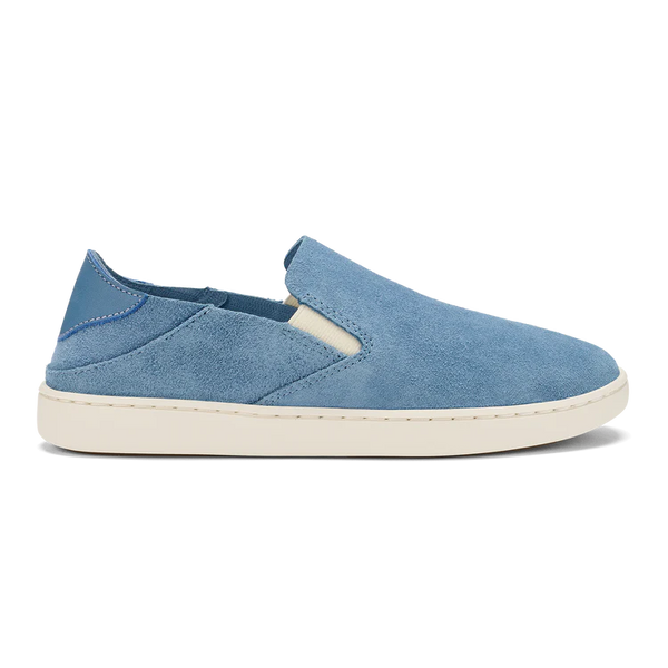 OluKai Womens Pehuea Luxe Suede Slip-On Shoes