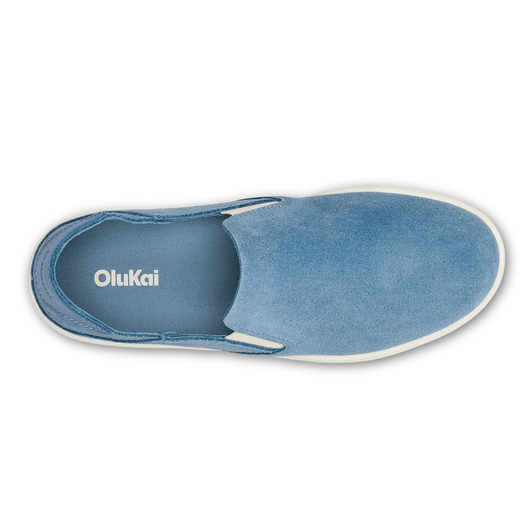 OluKai Womens Pehuea Luxe Suede Slip-On Shoes