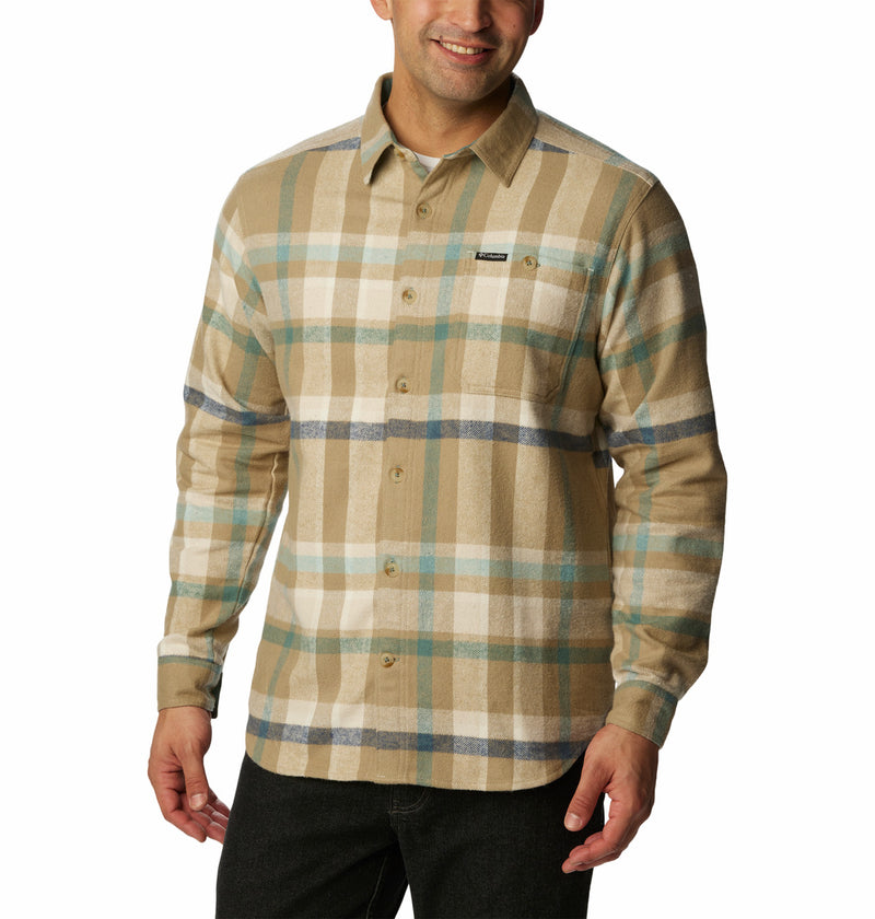 Columbia Mens Pitchstone Heavyweight Flannel Shirt