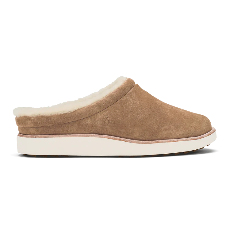 OluKai Womens Mani Leather Mule Slippers