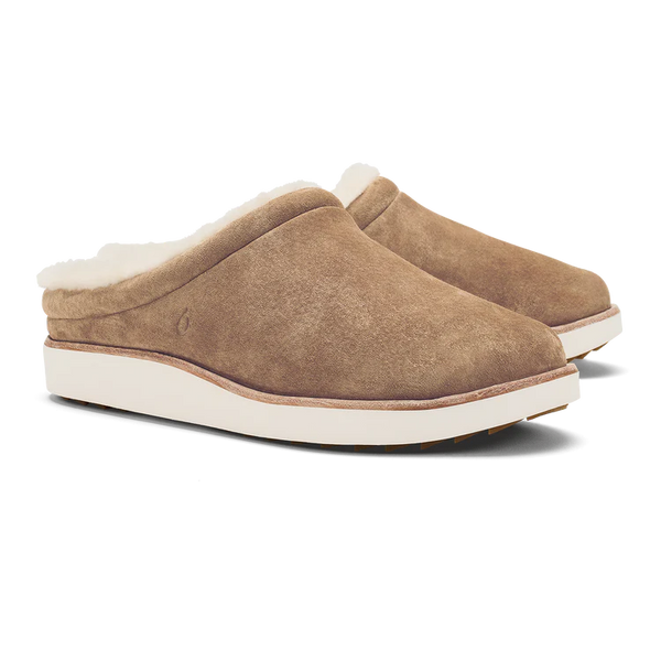 OluKai Womens Mani Leather Mule Slippers