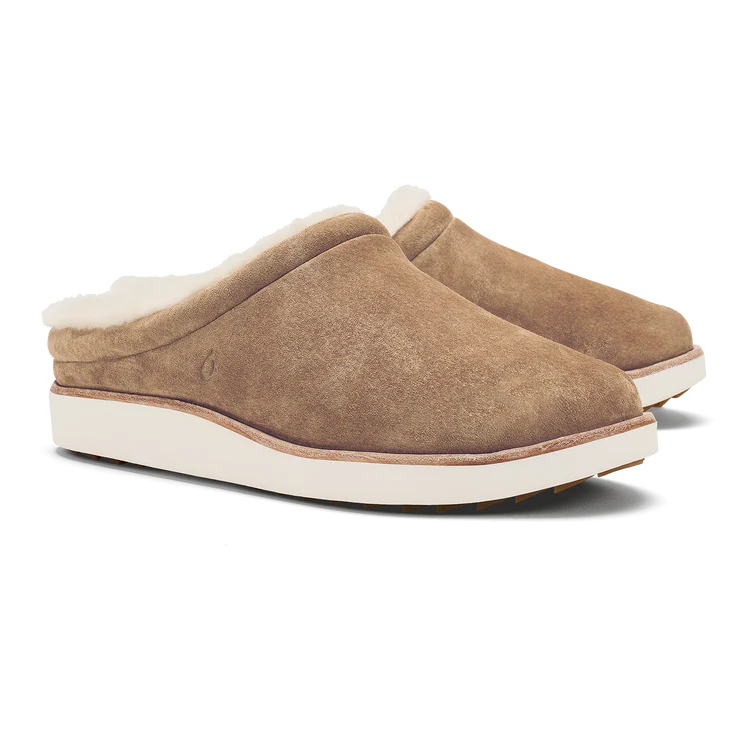 OluKai Womens Mani Leather Mule Slippers