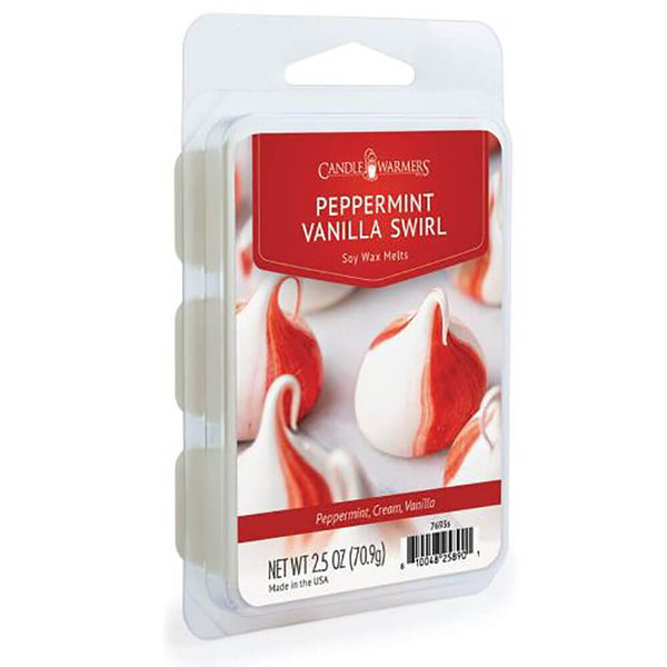 CANDLE WARMERS ETC. Peppermint Vanilla Swirl Wax Melts - 2.5 oz.