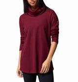 Columbia Womens Holly Hideaway Waffle Cowl Neck Pullover Sweater