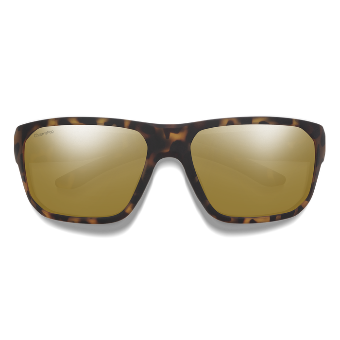 Smith Arvo Matte Dark Tortoise Frame - ChromaPop Polarized Bronze Mirror Lens - Polarized Sunglasses
