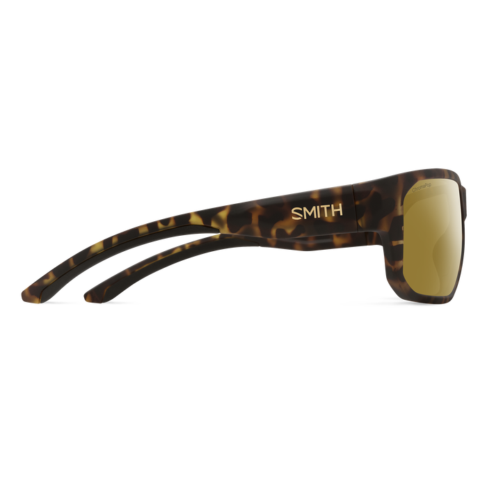 Smith Arvo Matte Dark Tortoise Frame - ChromaPop Polarized Bronze Mirror Lens - Polarized Sunglasses