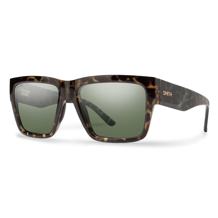 Smith Lineup Alpine Tortoise Frame - ChromaPop Polarized Gray Green Lens - Polarized Sunglasses