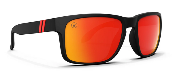 Blenders Eyewear Mens Canyon Polarized Sunglasses - Red Strike