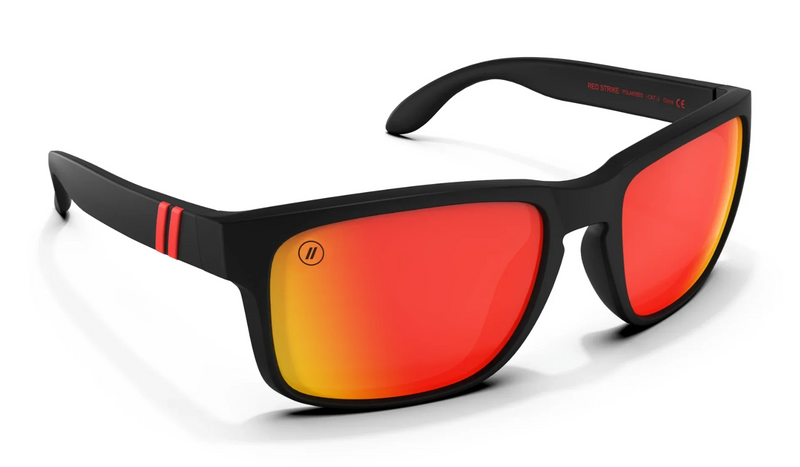Blenders Eyewear Mens Canyon Polarized Sunglasses - Red Strike