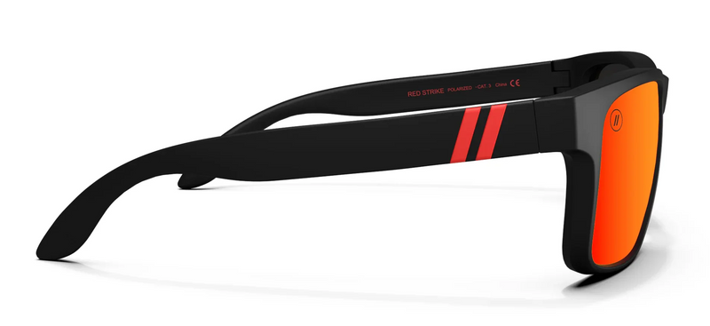 Blenders Eyewear Mens Canyon Polarized Sunglasses - Red Strike
