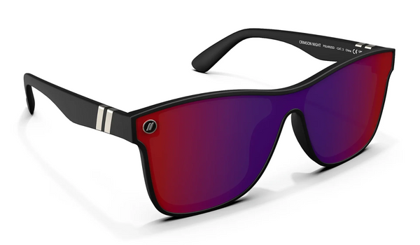 Blenders Eyewear Millenia X2 Polarized Sunglasses - Crimson Night