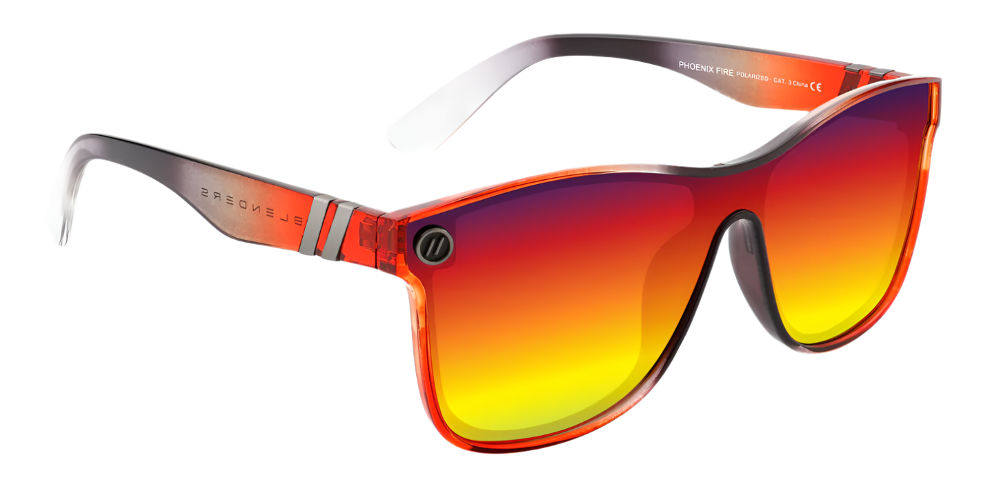 Blenders Eyewear Millenia X2 Polarized Sunglasses - Phoenix Fire