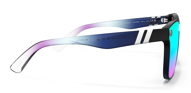 Blenders Eyewear Millenia X2 Polarized Sunglasses - Black Forest