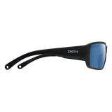 Smith Hookset Matte Black Frame - ChromaPop Glass Polarized Blue Mirror Lens - Polarized Sunglasses