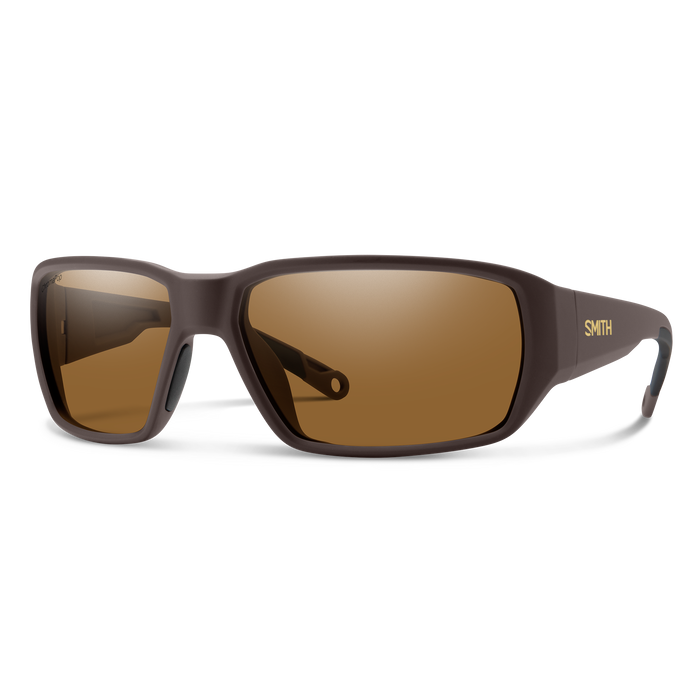 Smith Hookset Matte Mississippi Mud Frame - ChromaPop Glass Polarized Brown Lens - Polarized Sunglasses