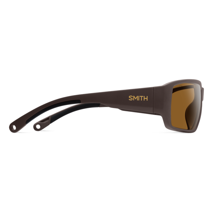 Smith Hookset Matte Mississippi Mud Frame - ChromaPop Glass Polarized Brown Lens - Polarized Sunglasses