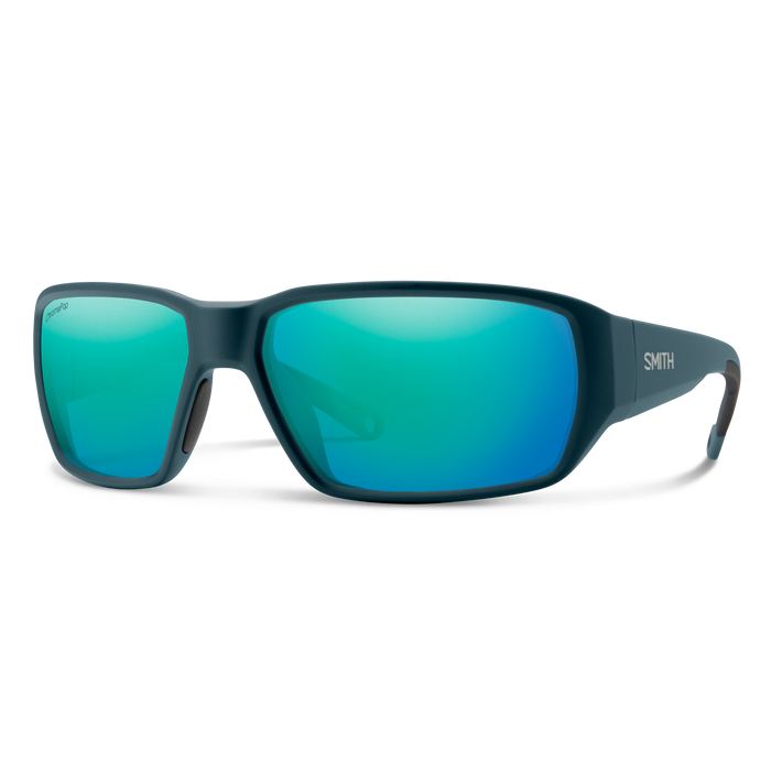 Smith Hookset Matte Pacific Frame - ChromaPop Glass Polarized Opal Mirror Lens - Polarized Sunglasses