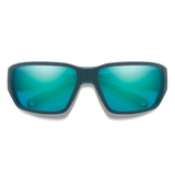 Smith Hookset Matte Pacific Frame - ChromaPop Glass Polarized Opal Mirror Lens - Polarized Sunglasses