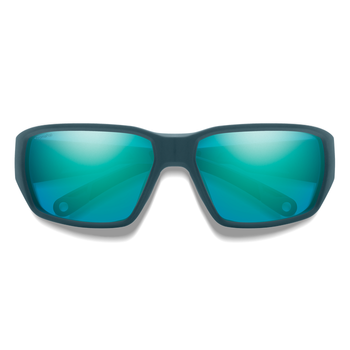 Smith Hookset Matte Pacific Frame - ChromaPop Glass Polarized Opal Mirror Lens - Polarized Sunglasses
